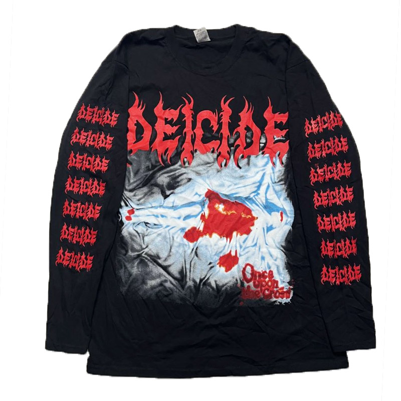 DEICIDE 官方原版长袖 Once Upon The Cross 封面（LS-M)